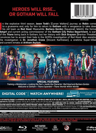 Titans: The Complete Third Season (Blu-ray)