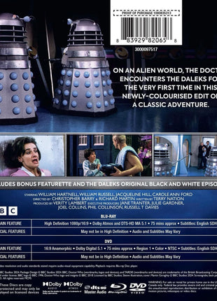 Doctor Who: The Daleks in Color (Blu-ray/DVD)