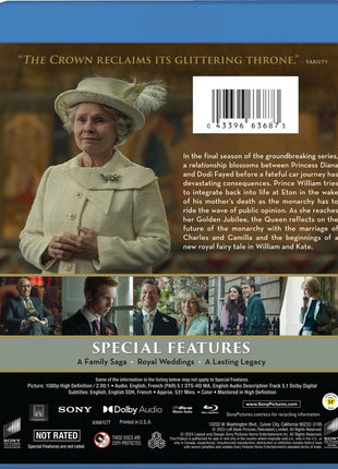 Crown: The Complete Sixth And Final Season (Blu-ray)