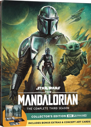 Mandalorian: The Complete Third Season: Limited Collector's Edition (4K Ultra HD)(SteelBook)