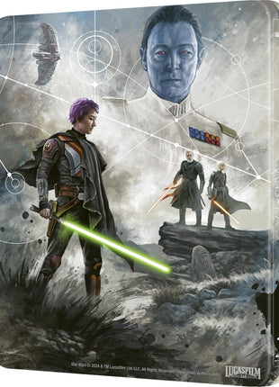 Ahsoka: The Complete First Season: Limited Collector's Edition (4K Ultra HD-UK/Blu-ray-UK)(SteelBook)