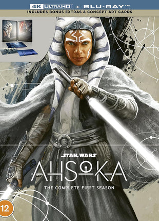 Ahsoka: The Complete First Season: Limited Collector's Edition (4K Ultra HD-UK/Blu-ray-UK)(SteelBook)