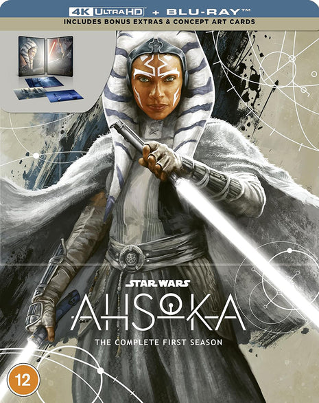 Ahsoka: The Complete First Season: Limited Collector's Edition (4K Ultra HD-UK/Blu-ray-UK)(SteelBook)