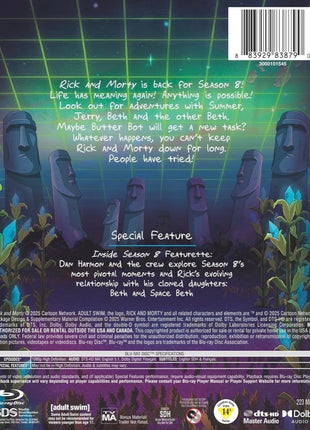 Rick And Morty: The Complete Eighth Season (Blu-ray)