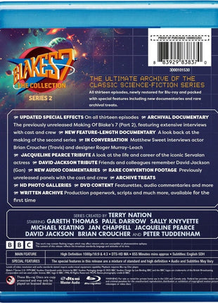 Blake's 7: The Collection: Series 2 (Blu-ray)