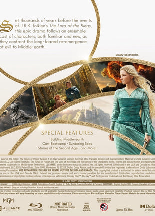 Lord Of The Rings: The Rings Of Power: Season 1 (Blu-ray)