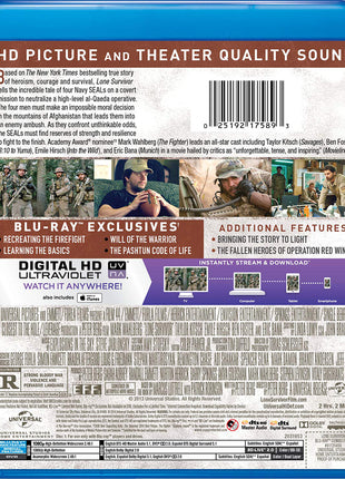 Lone Survivor (Blu-ray/DVD) (USED)