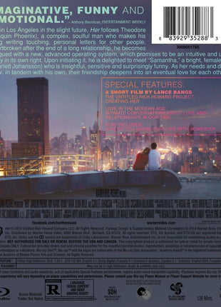 Her (Blu-ray/DVD) (USED)
