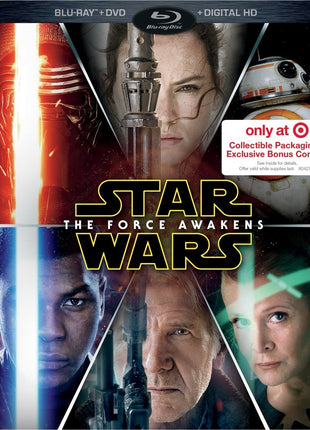 Star Wars Episode VII: The Force Awakens: Limited Edition (Blu-ray/DVD)(Collectible Packaging) (USED)