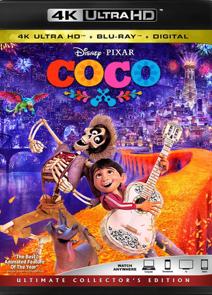 Coco: Ultimate Collector's Edition (4K Ultra HD/Blu-ray) (USED)