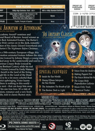 Tim Burton's Corpse Bride (Blu-ray) (USED)