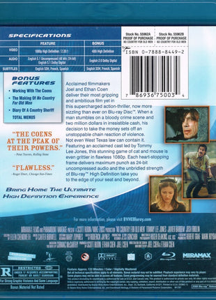 No Country For Old Men (Blu-ray) (USED)