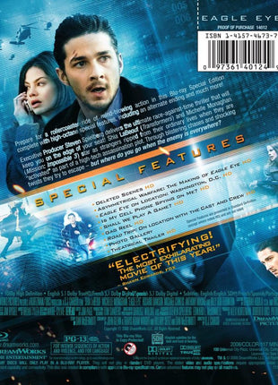 Eagle Eye (Blu-ray) (USED)