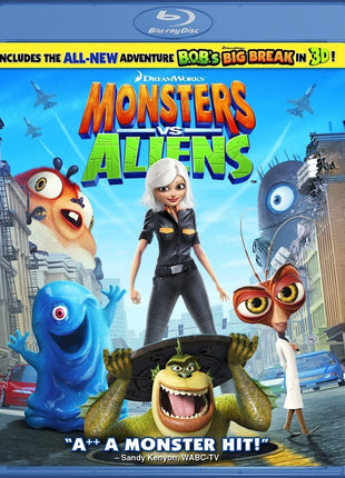 Monsters Vs. Aliens (Blu-ray) (USED)
