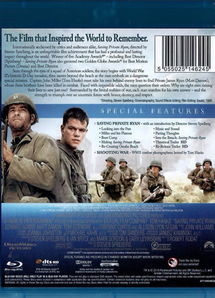 Saving Private Ryan (Blu-ray-HK) (USED)