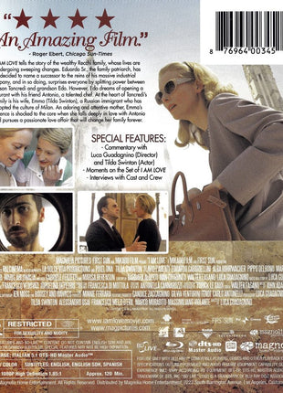I Am Love (Blu-ray) (USED)