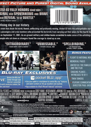 United 93 (Blu-ray) (USED)