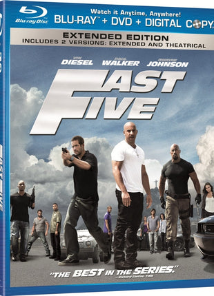 Fast Five: Extended Edition (Blu-ray/DVD) (USED)