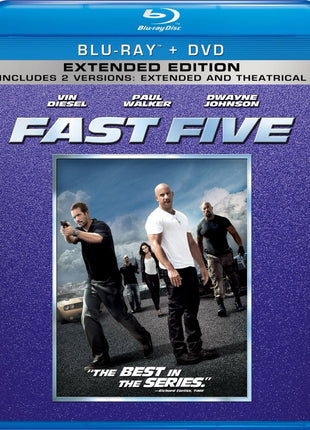 Fast Five: Extended Edition (Blu-ray/DVD) (USED)