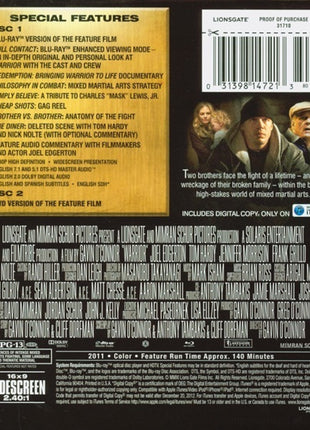 Warrior (2011)(Blu-ray/DVD) (USED)