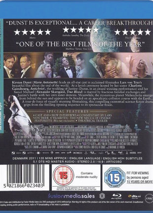 Melancholia (2011)(Blu-ray-UK) (USED)