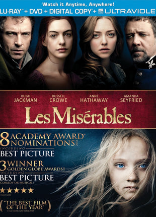 Les Miserables (2012)(Blu-ray/DVD) (USED)