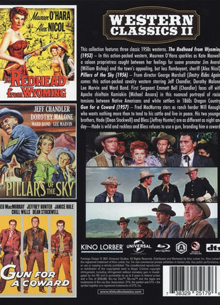 Western Classics II (Blu-ray): The Redhead From Wyoming / Pillars Of The Sky / Gun For A Coward