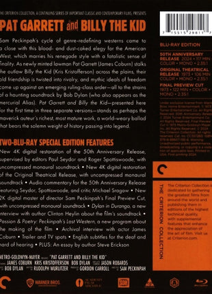 Pat Garrett And Billy The Kid: Criterion Collection (Blu-ray)