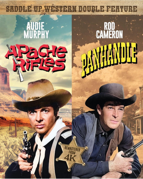 Saddle Up Western Double Feature (Blu-ray): Apache Rifles / Panhandle