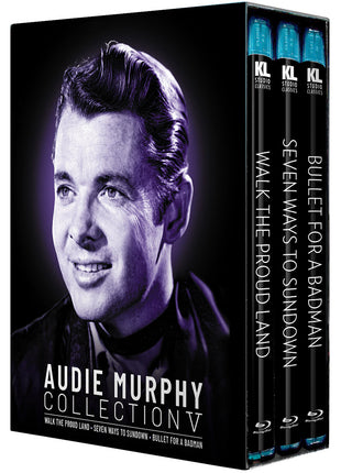 Audie Murphy Collection V (Blu-ray): Walk The Proud Land / Seven Ways From Sundown / Bullet For A Badman