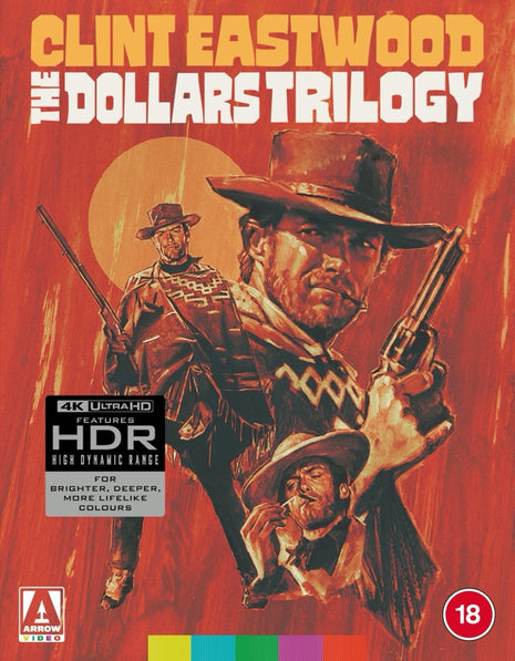 Dollars Trilogy: Limited Edition (4K Ultra HD-UK/Blu-ray-UK): A Fistful Of Dollars / For A Few Dollars More / The Good, The Bad And The Ugly / Sad Hill Unearthed