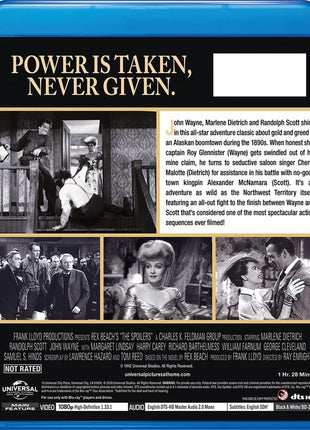 Spoilers (Blu-ray)(Reissue)