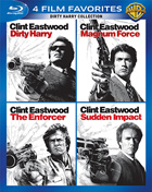 4 Film Favorites: Dirty Harry Collection (Blu-ray): Dirty Harry / Magnum Force / The Enforcer / Sudden Impact