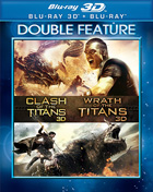 Clash Of The Titans (2010)(Blu-ray 3D/Blu-ray) / Wrath Of The Titans 3D (Blu-ray 3D/Blu-ray)