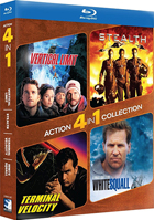 Action 4 In 1 Collection (Blu-ray): Vertical Limit  / Stealth / Terminal Velocity / White Squall
