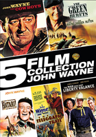 5 Film Collection: John Wayne: The Cowboys / The Green Berets / Hatari! / The Telegraph Trail / The Man Who Shot Liberty Valance