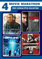 4 Movie Marathon: Post-Apocalyptic: Waterworld / Children Of Men / Skyline / Doomsday