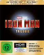 Iron Man Trilogy (4K Ultra HD-GR/Blu-ray-GR)(SteelBook): Iron Man / Iron Man 2 / Iron Man 3