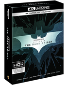Dark Knight Trilogy (4K Ultra HD-FR/Blu-ray-FR): Batman Begins / The Dark Knight / The Dark Knight Rises