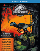 Jurassic World: 5-Movie Collection (Blu-ray): Jurassic Park / The Lost World: Jurassic Park / Jurassic Park III / Jurassic World / Fallen Kingdom