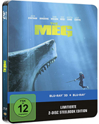 Meg: Limited Edition (Blu-ray 3D-GR/Blu-ray-GR)(SteelBook)