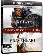 Gladiator / Braveheart: 2-Movie Collection (4K Ultra HD)
