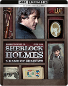 Sherlock Holmes: A Game Of Shadows: Limited Edition (4K Ultra HD-UK/Blu-ray-UK)(SteelBook)