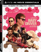 Baby Driver: PS5 4K Movie Essentials (4K Ultra HD/Blu-ray)(w/Exclusive Slipcover)