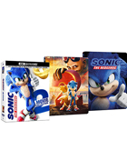 Sonic The Hedgehog: 2-Movie Collection: Limited Edition (4K Ultra HD/Blu-ray)(SteelBook): Sonic The Hedgehog / Sonic The Hedgehog 2