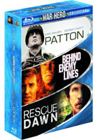 War Hero 3 Pack: Patton / Behind Enemy Lines / Rescue Dawn