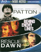 War Hero 3 Pack (Blu-ray): Patton / Behind Enemy Lines / Rescue Dawn
