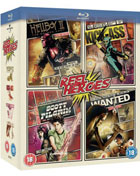 Reel Heroes Box Set: Limited Edition (Blu-ray-UK): Hellboy II: The Golden Army / Kick-Ass / Scott Pilgrim Vs. The World / Wanted