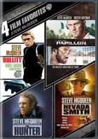 4 Film Favorites: Steve McQueen: Bullitt / Papillon / The Hunter / Nevada Smith