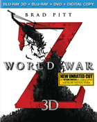 World War Z 3D (Blu-ray 3D/Blu-ray/DVD)